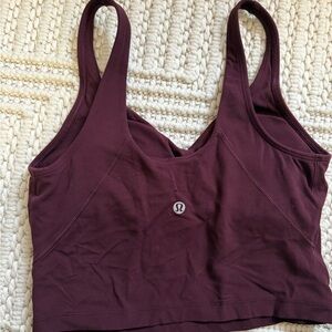 Lululemon Women's Maroon Align Top
